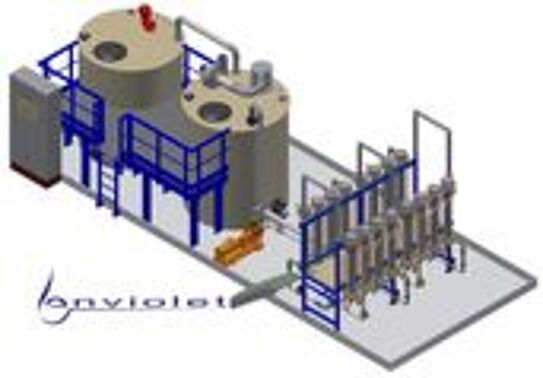 Electrowinning plant (design)